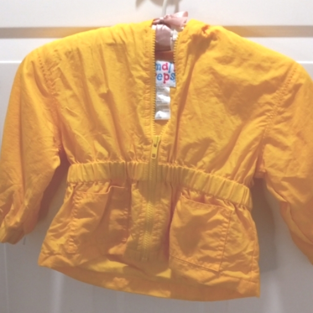 Small Steps Yellow Wind Breaker, Size 24 Months